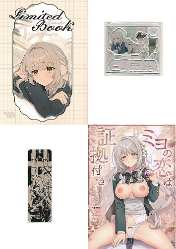 COMIC１☆28?4点セット(アクリルパネル+しおり+本2冊）