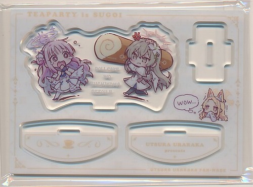 C107　ティーパーティーのゆらゆらアクリルスタンド　うつらうららか