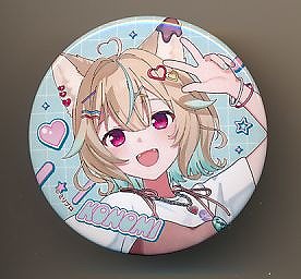 ミリプロ　甘狼このみ　缶バッジ　お揃いTシャツver.