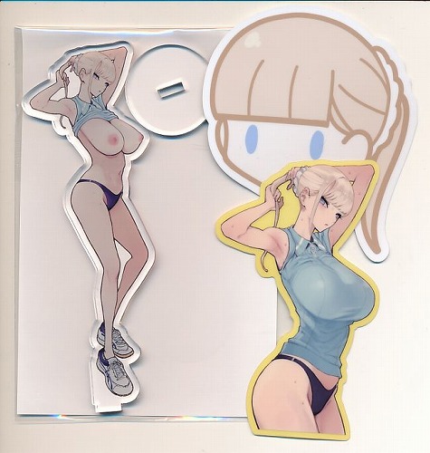 C107　アクリルスタンド(ステッカー2種付)