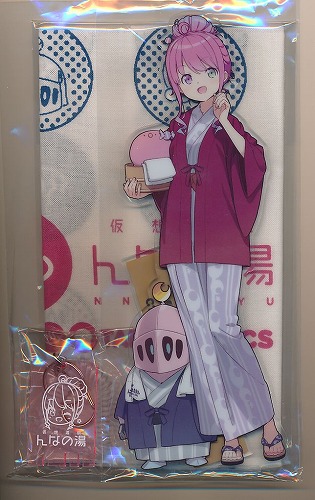C107 姫森ルーナ　グッズセット(アクリルスタンド+キーホルダー+手ぬぐい)
