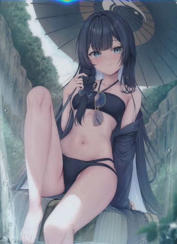 C108　ブルアカ キサキ A4クリアファイル