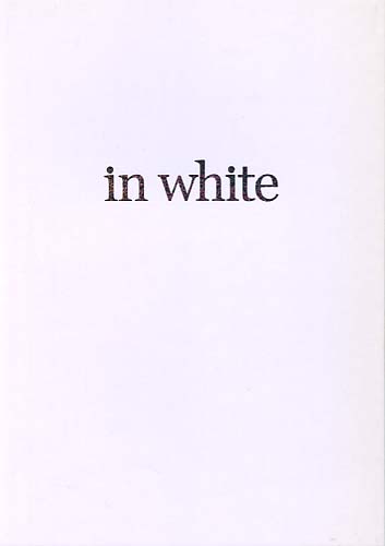 in white