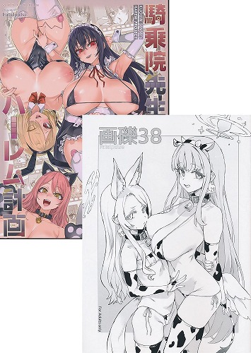 C106・2点セット(騎乗院先生のハーレム計画+画礫38)
