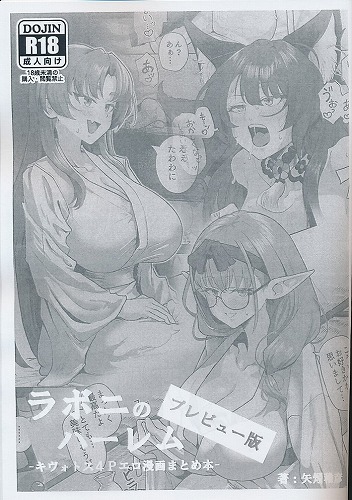 ラボニのハーレム　-キヴォトス4Pエロ漫画まとめ本- プレビュー版