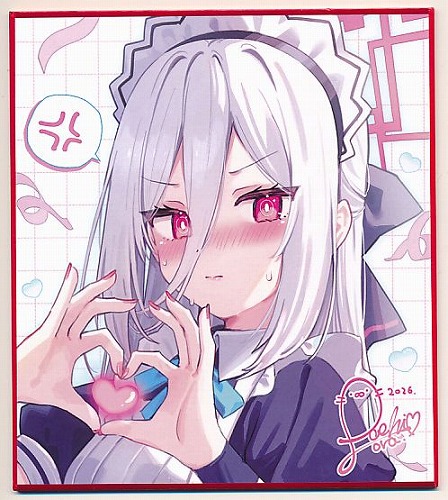 COMIC1☆28 ブルアカミニ色紙