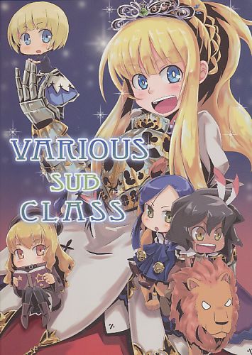 VARIOUS SUB CLASS