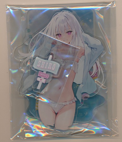 コミティア153　アクリルスタンド　シロver.