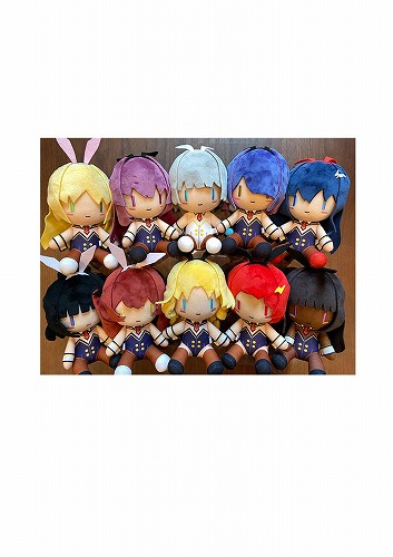 C106限定 もっと！孕ませ！炎のおっぱい異世界おっぱいメイド学園！ ぬいぐるみ 10種セット