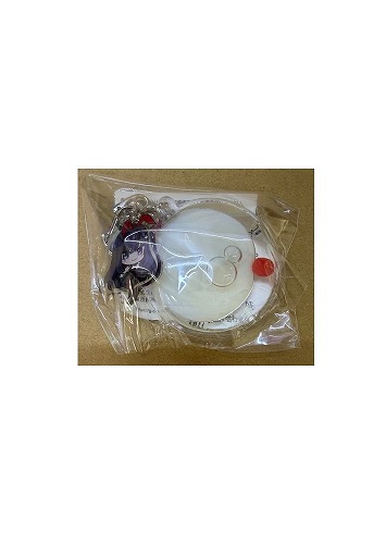 A-1 宇佐美瑠那 搾乳直後のホカホカ母乳＆排卵直後のできたて卵子封入キーホルダー