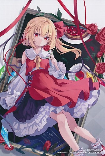 東方メロン・秋　フランドール・スカーレット　限定ポストカード