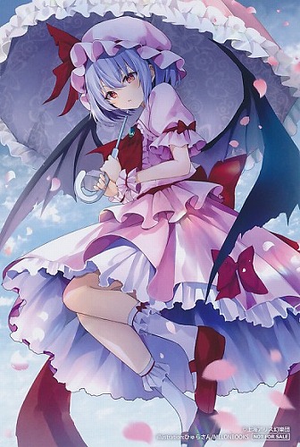 東方メロン・秋　レミリア・スカーレット　限定ポストカード