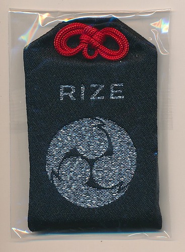 RIZE　TOUR　2024　SOLU　お守り　シルバー